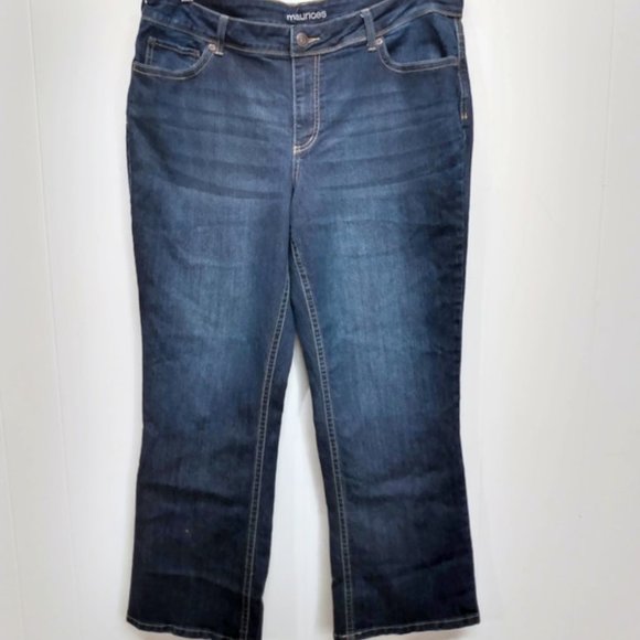 Maurices Denim - Maurices Womens Plus Petite 20 Short Medium Wash
